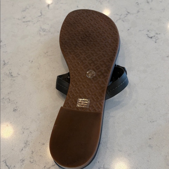 Tory Burch Navy Miller Sandals, Sz 8.5 - Picture 3 of 5